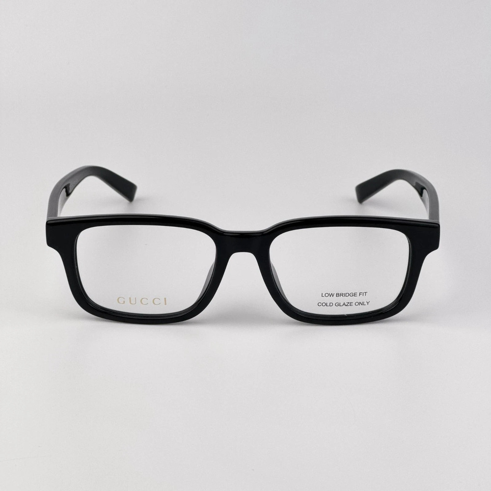 Gucci GG2107OL Eyeglasses Black Acetate Square